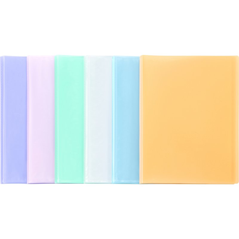 Protège-documents 40 pochettes - 80 vues - A4 - polypropylène - PROPYSOFT VIQUEL - Coloris assortis