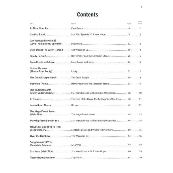 Alfred Music Publishing Movie Favorites Clarinet