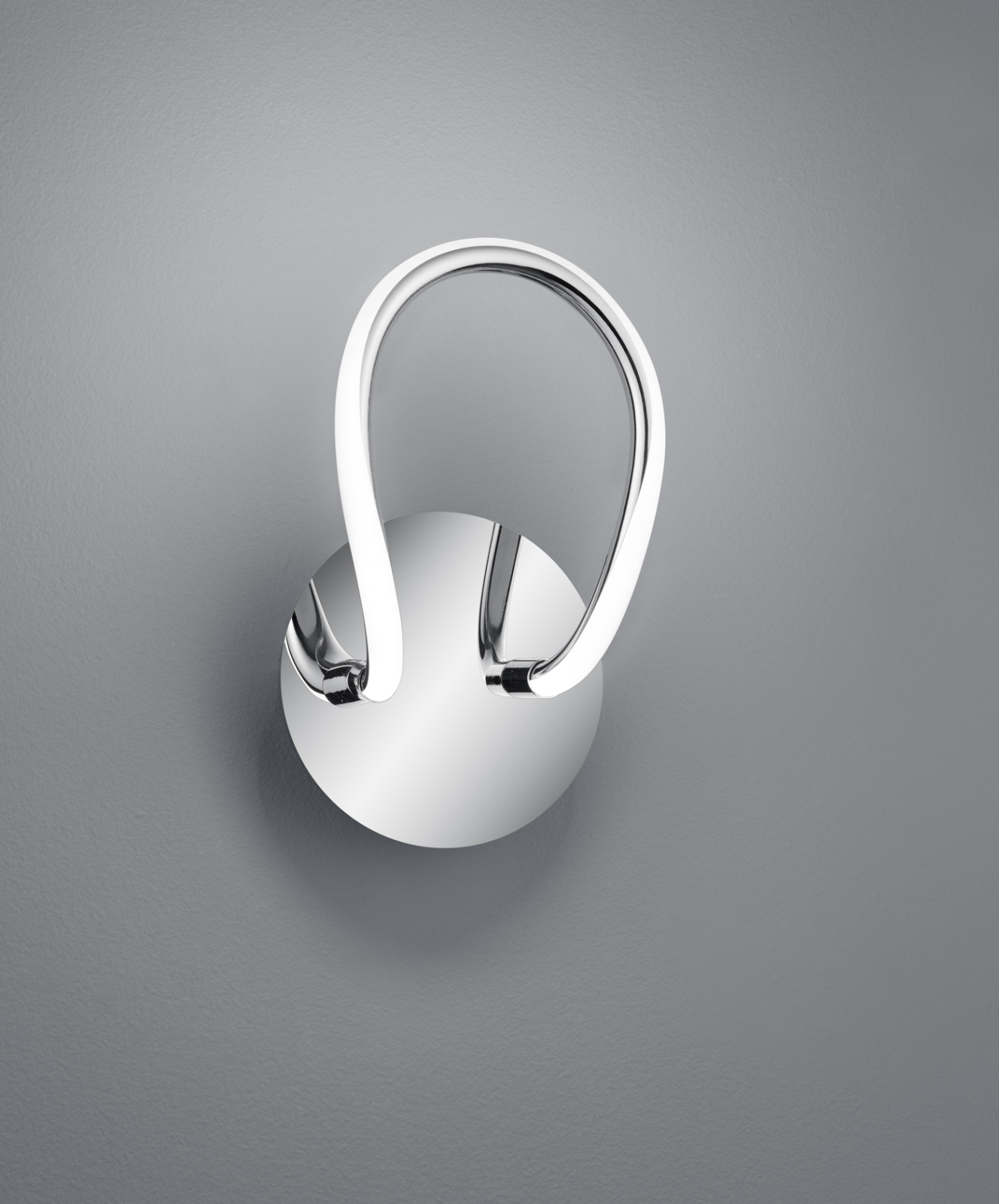 LED-Wandleuchte - Chrom - 15 cm