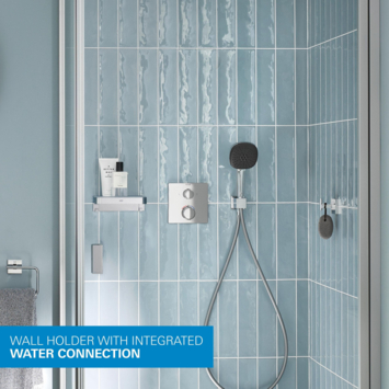 Grohe Precision Thermostat Perfect inbouw douchesysteem met  Vitalio Comfort 250 hoofddouche vierkant Chroom