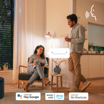 Philips Smart LED E27 warm- tot koelwit licht