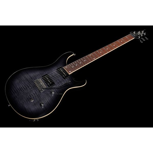 Harley Benton CST-24T P90 Black Flame Bundle