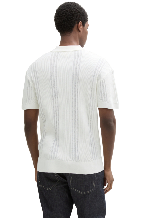Tom Tailor ecru heren polo
