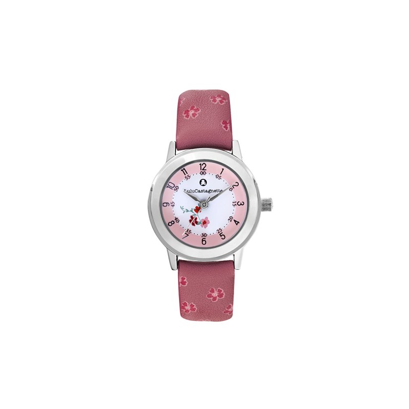 Montre fille analogique Lulu Castagnette - Bracelet cuir - Lulu & Me