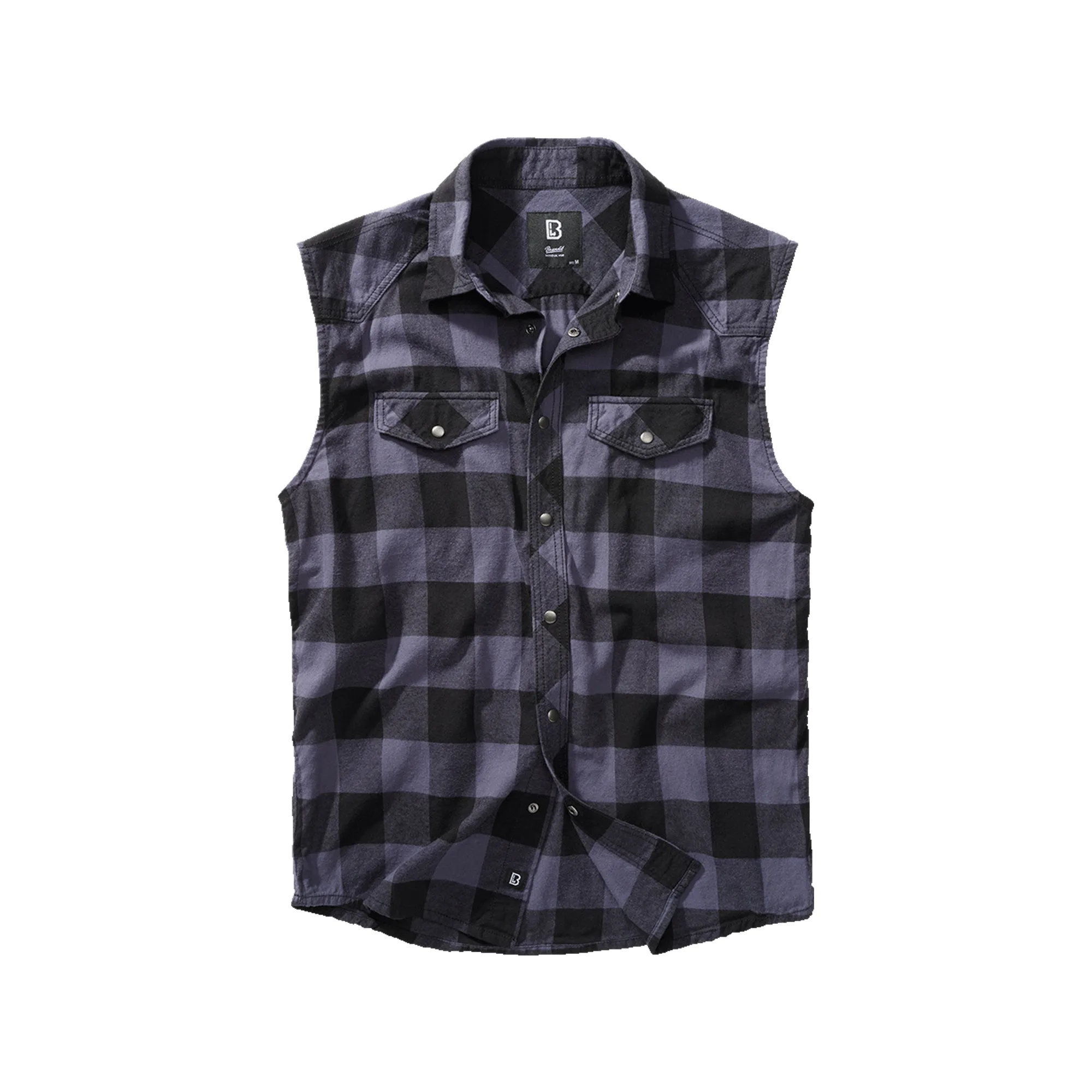 Brandit -  Hemd Checkshirt Sleeveless