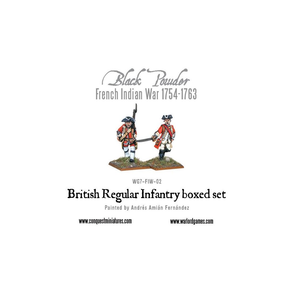 French Indian War 1754-1763: British Regular Infantry