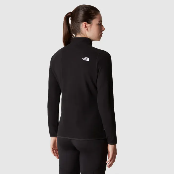 The North Face 100 Glacier 1/4 Zip Fleece Sweater Dames
