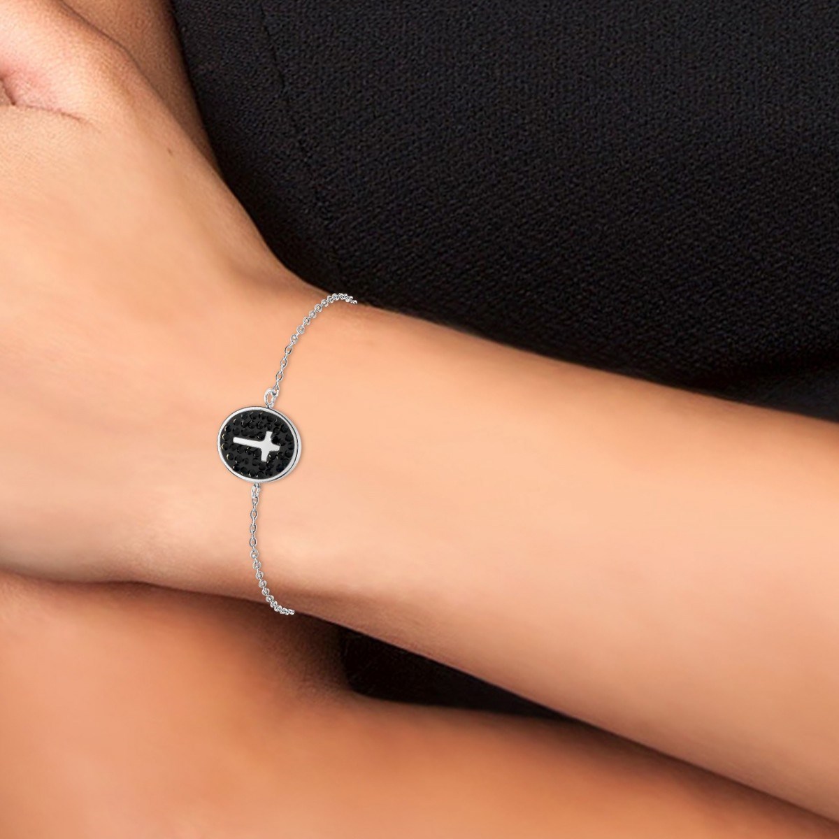 Bracelet en acier inoxydable par SC Bohème