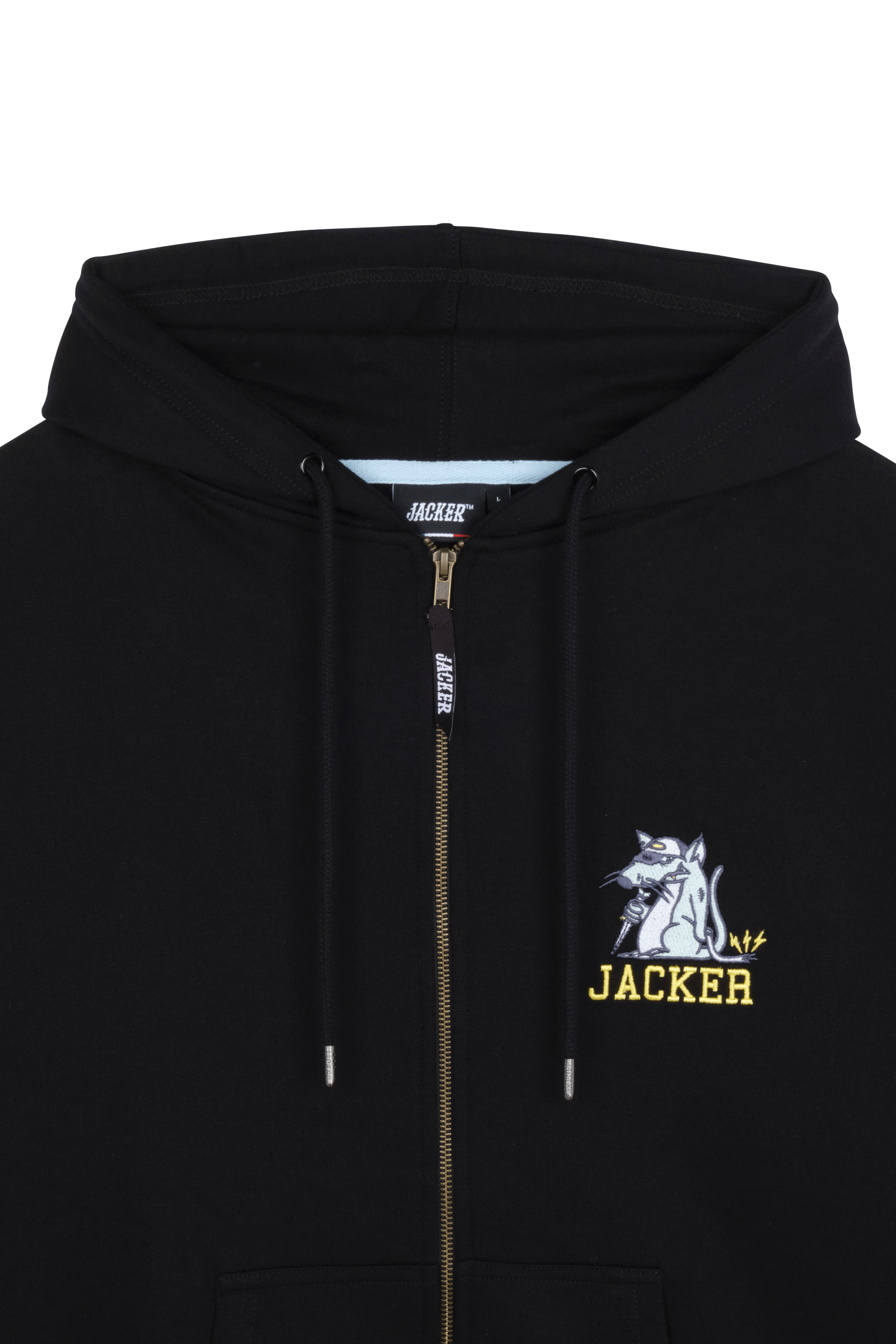 JACKER Hoodie RATMAN Noir