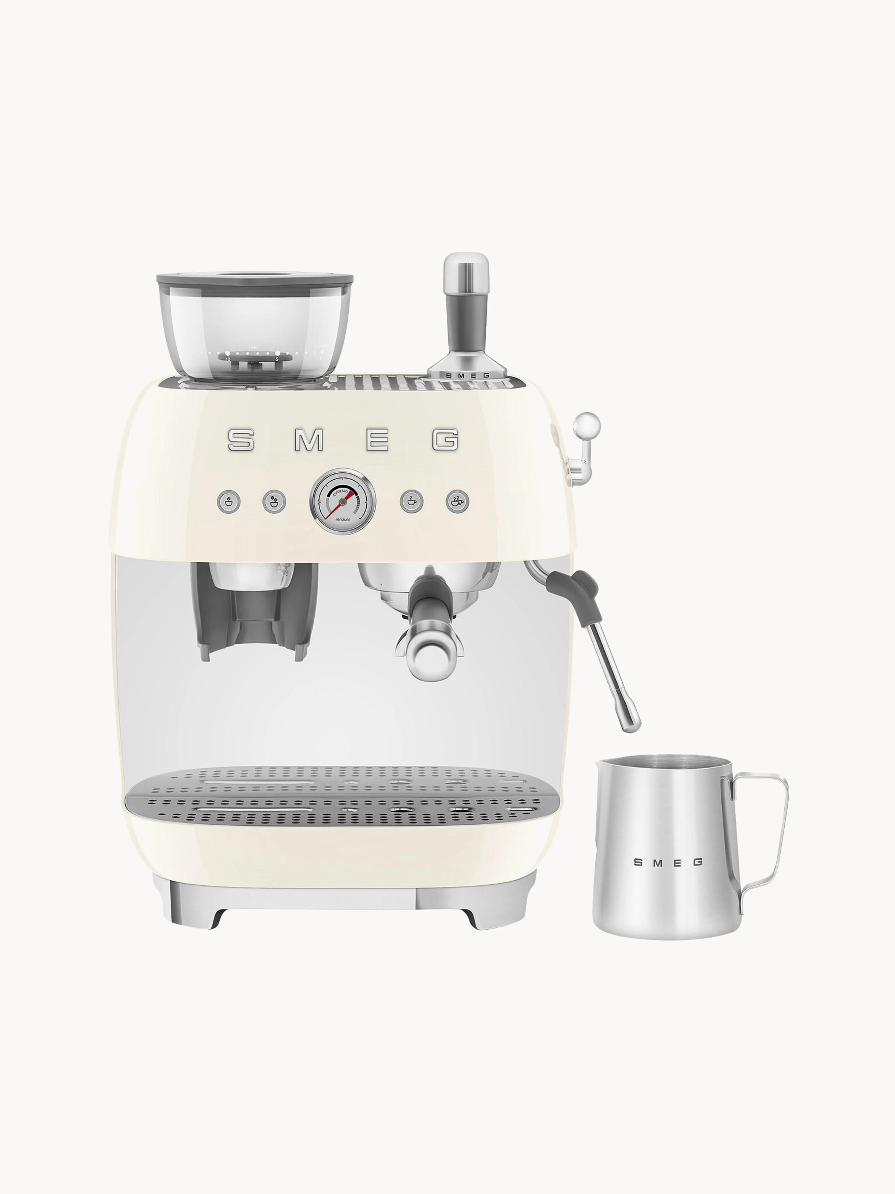Koffiezetapparaat 50's Style met filterhouder