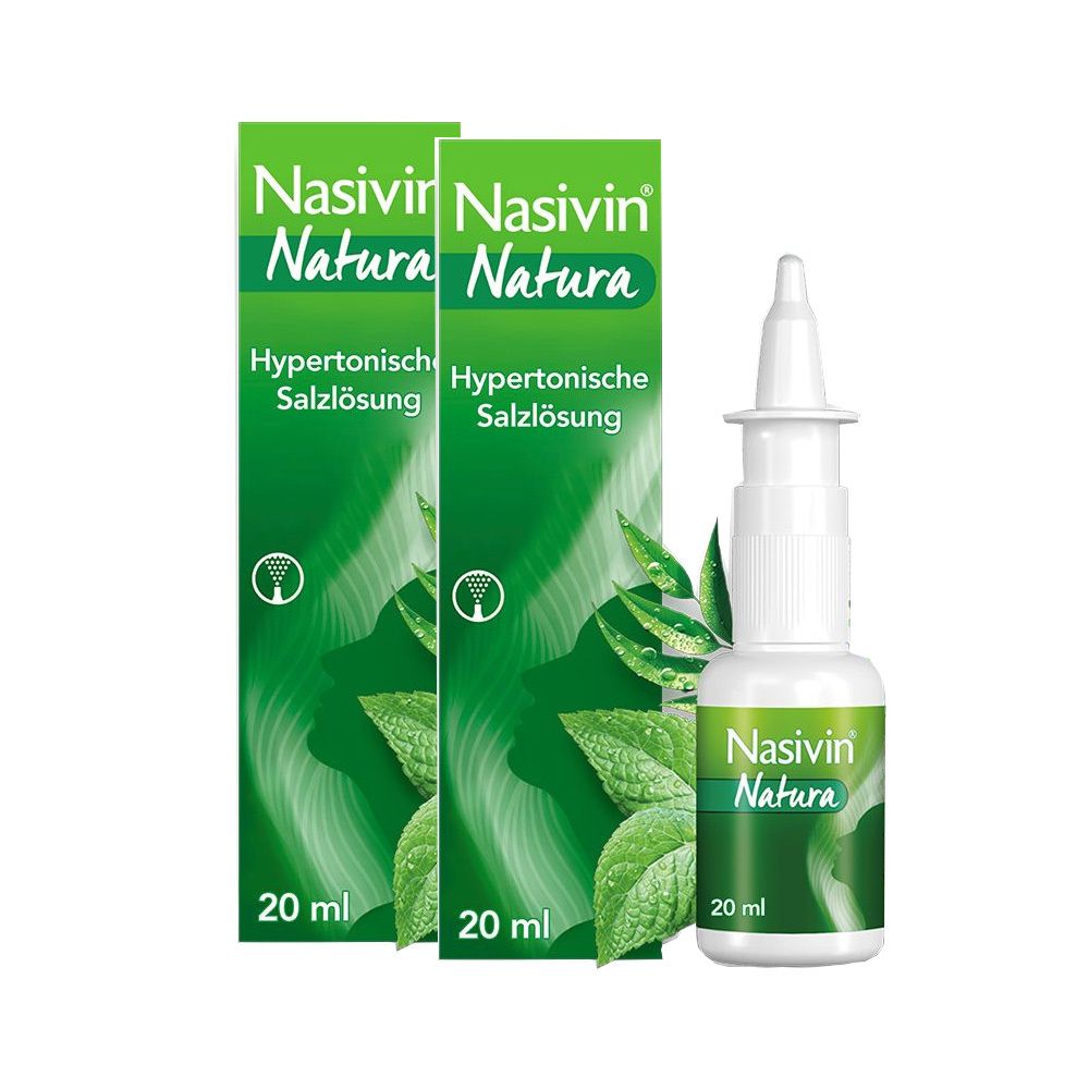 Nasivin® Natura Nasenspray Doppelpack