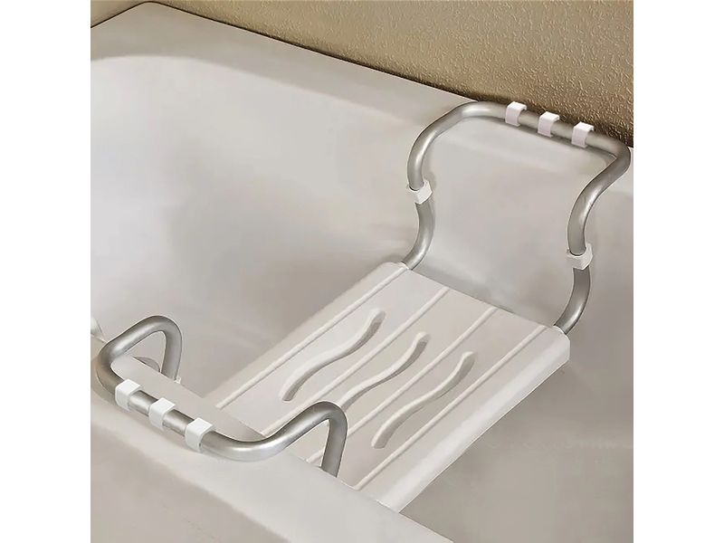 MSV Badewannesitz Weiss Badewannensitz mit variabler Breite