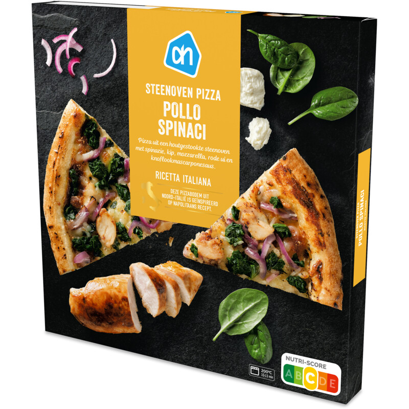 AH Steenoven pizza creamy chicken