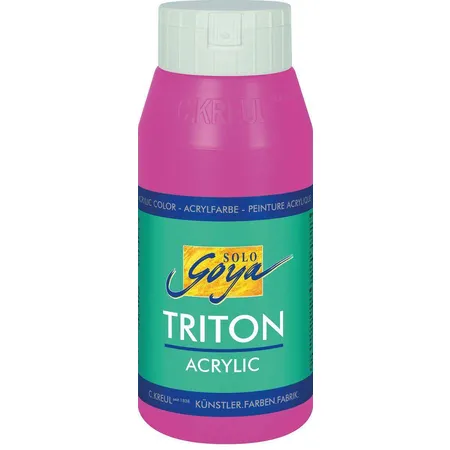 SOLO GOYA Triton Acrylic Fluoreszierend Pink 750 ml