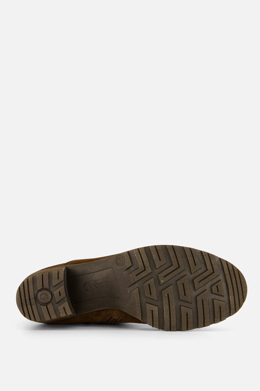 Gabor Enkellaarsjes cognac Suede