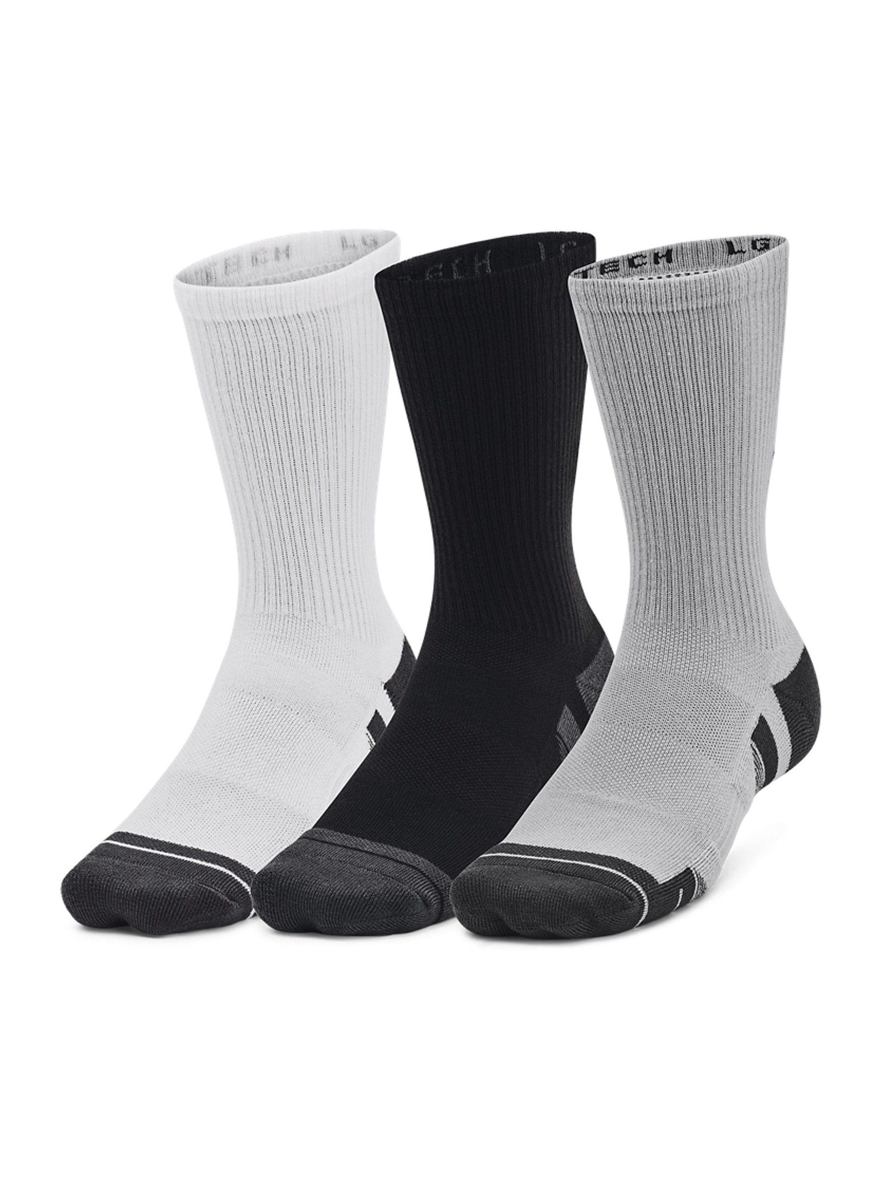 Grijs - Under Armour - Performance Tech set van 3 paar sokken