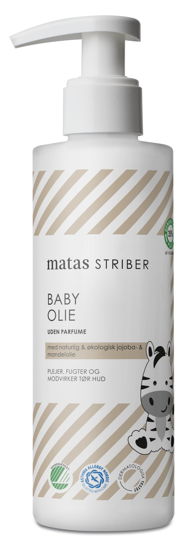 Matas Striber Baby Olie Uden Parfume