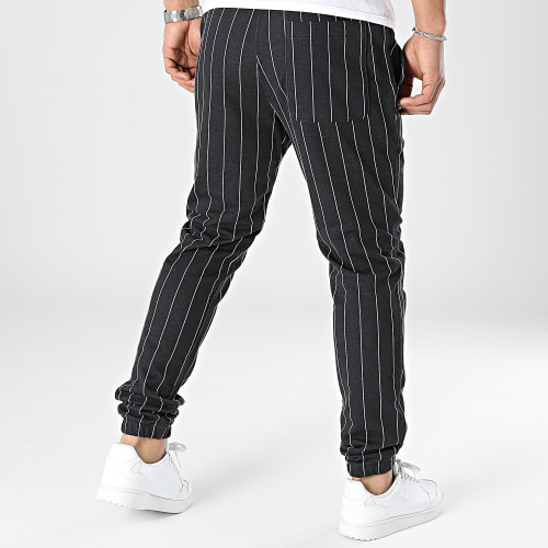 Pantalon Jogging A Rayures Xpress IB8382 Noir
