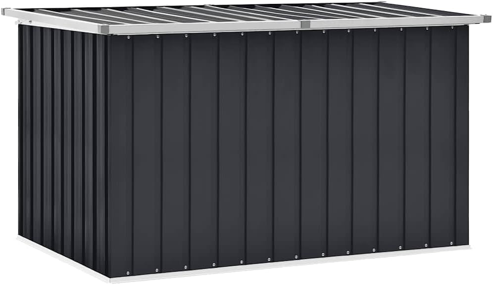 vidaXL Gartenbox Auflagenbox Kissenbox Aufbewahrungsbox Truhe Box Gartenmöbel Gartenkasten Gartentruhe Werkzeugkasten Anthrazit 149x99x93cm
