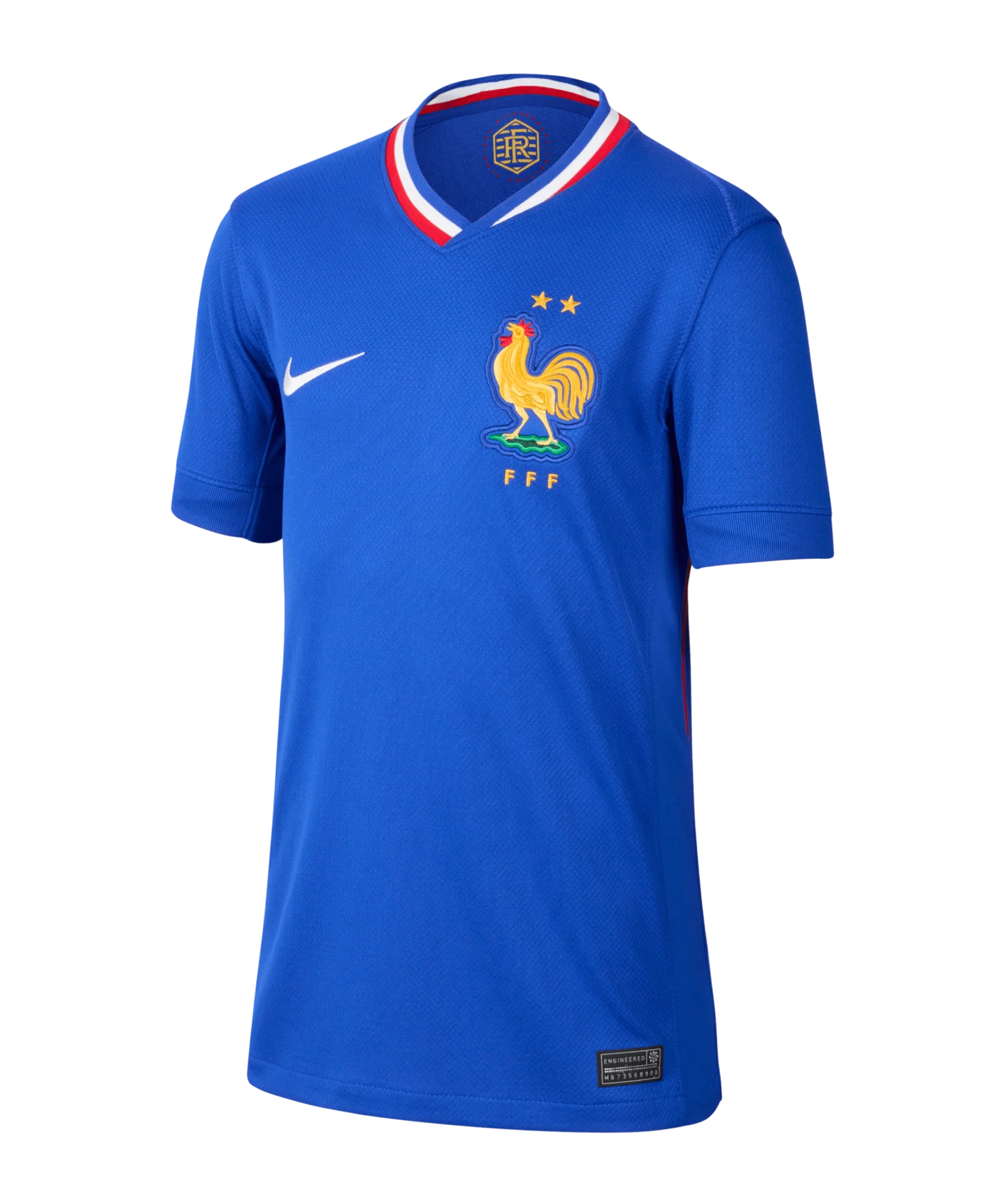 Nike Frankreich Trikot Home EM 2024 Kids Blau F452