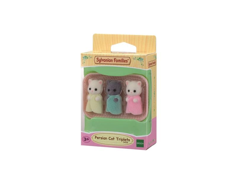Sylvanian Families Sylvanian Families Perserkatzen Drilling Spiel-Set mit Figuren