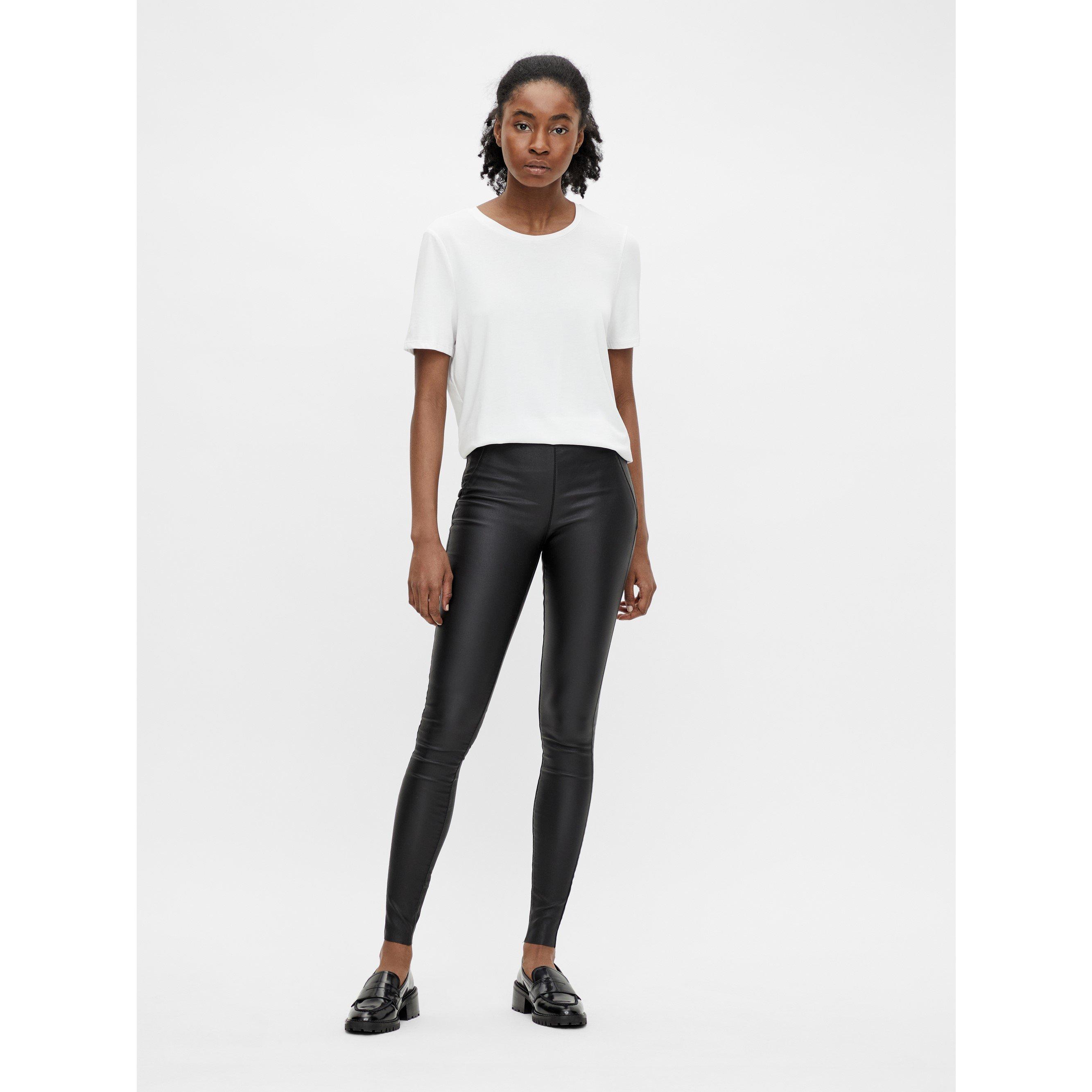 Object Coated Leggings
