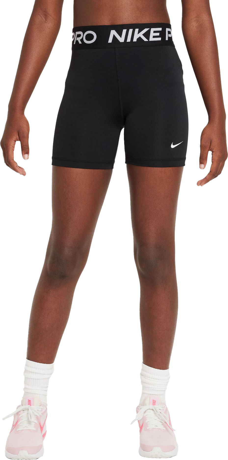 Pro Dri-FIT Shorts Jente 010/Black/White