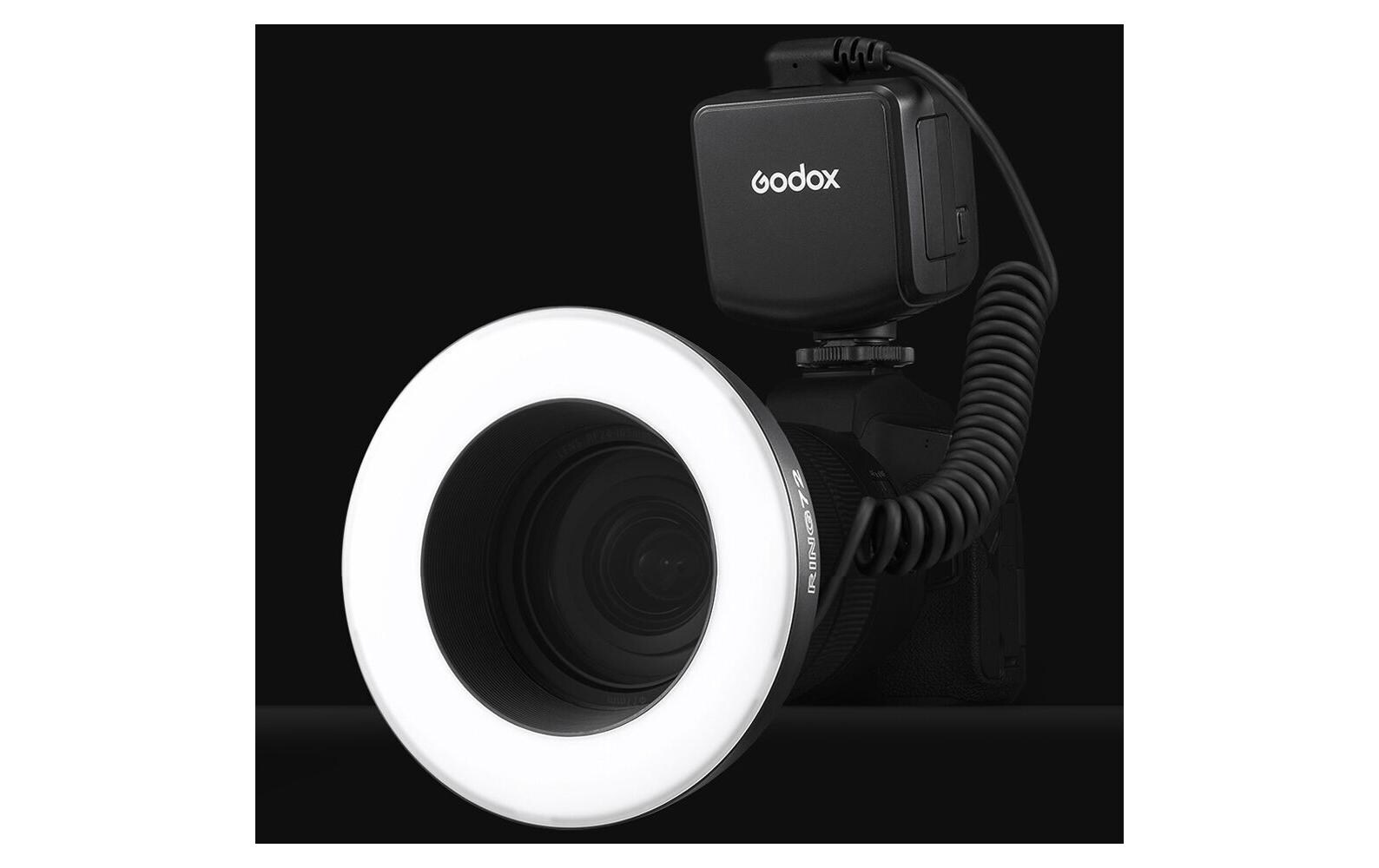 Videoleuchte Macro Ringlicht inklusive AdapterGeniessen Sie spektakuläre Nahaufnahmen mit dem Ringlicht
