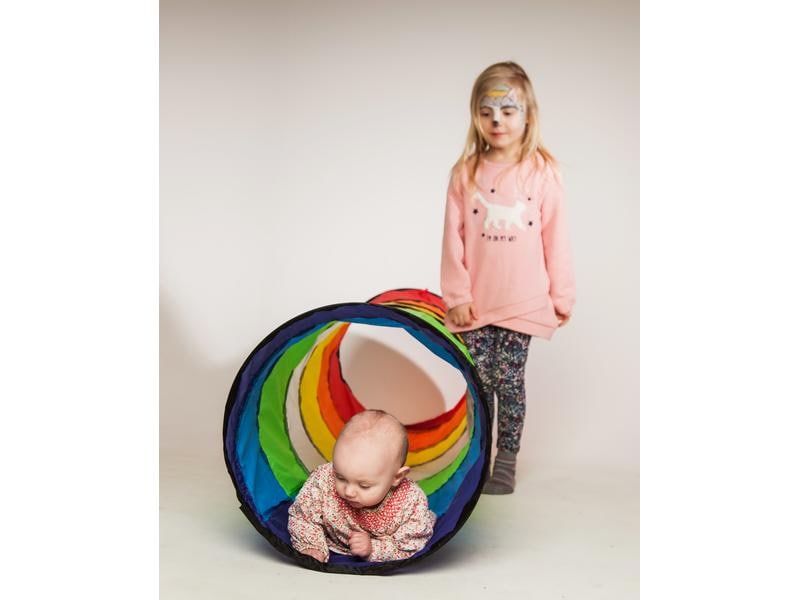 Knorrtoys Spieltunnel Bunt Krabbeltunnel für Kinder