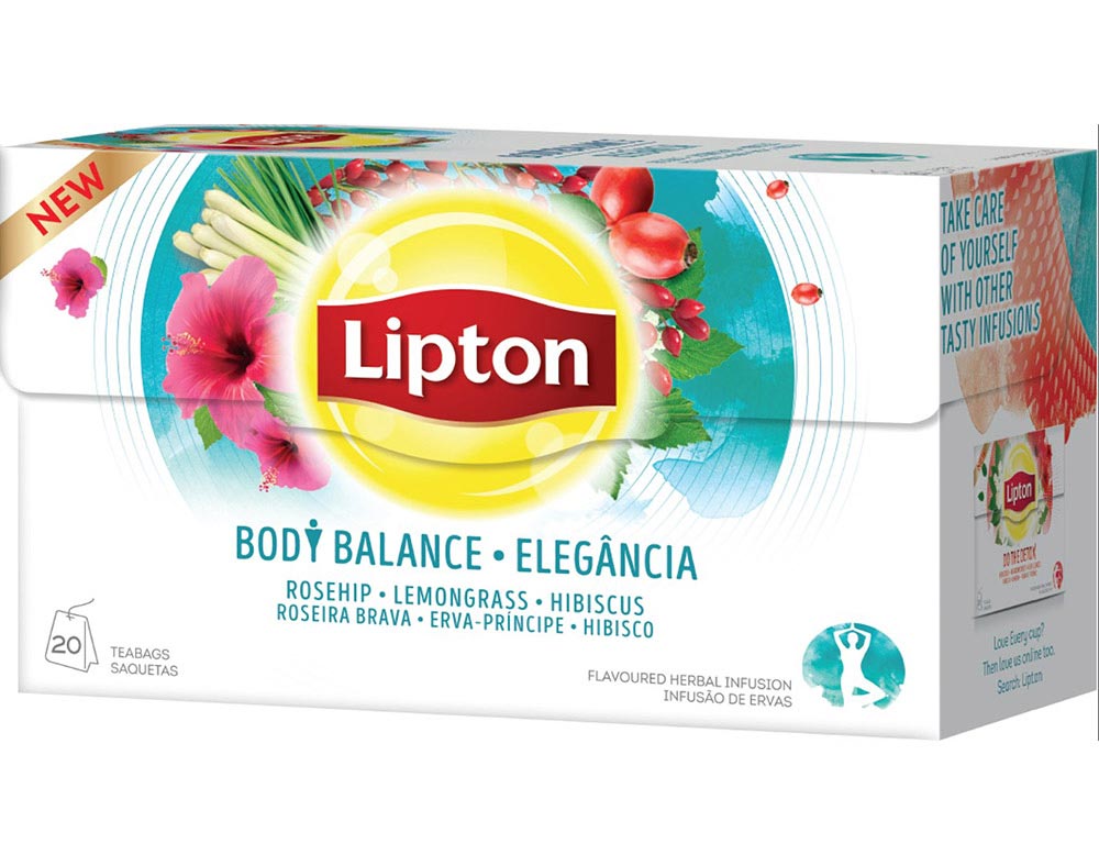 INFUSÃO LIPTON BODY & BALANCE 20 SAQUETAS