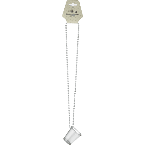 Salling glow shotglas i halskæde 5 cl - transparent