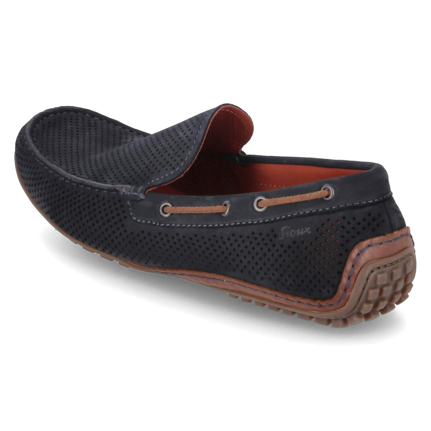 Sioux Mokassins CARULIO - deepblue/cognac