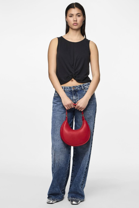 Pieces zwarte dames top