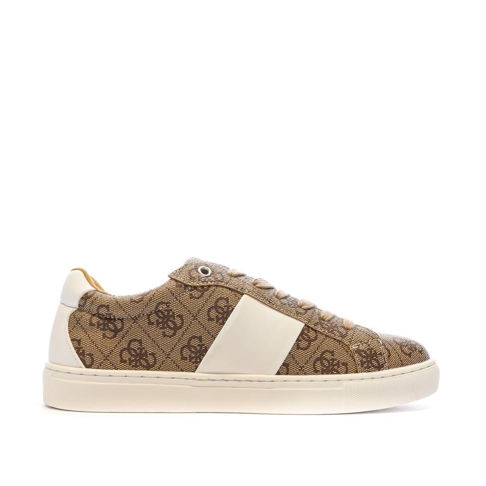 Guess Baskets Blanche/Marron Femme Guess Toda