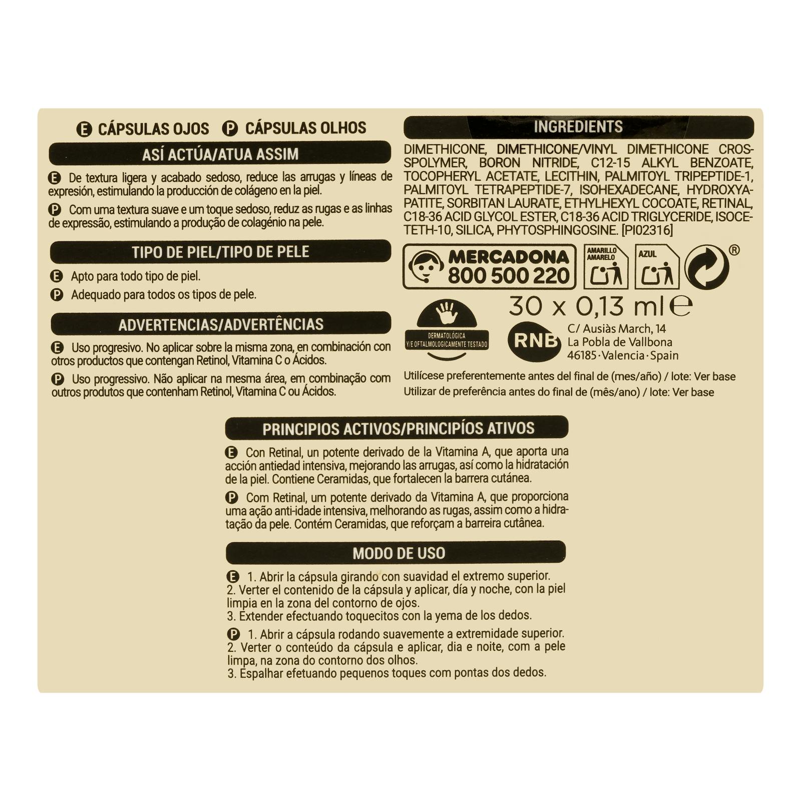 Capsules pour les yeux Regen Skin Deliplus