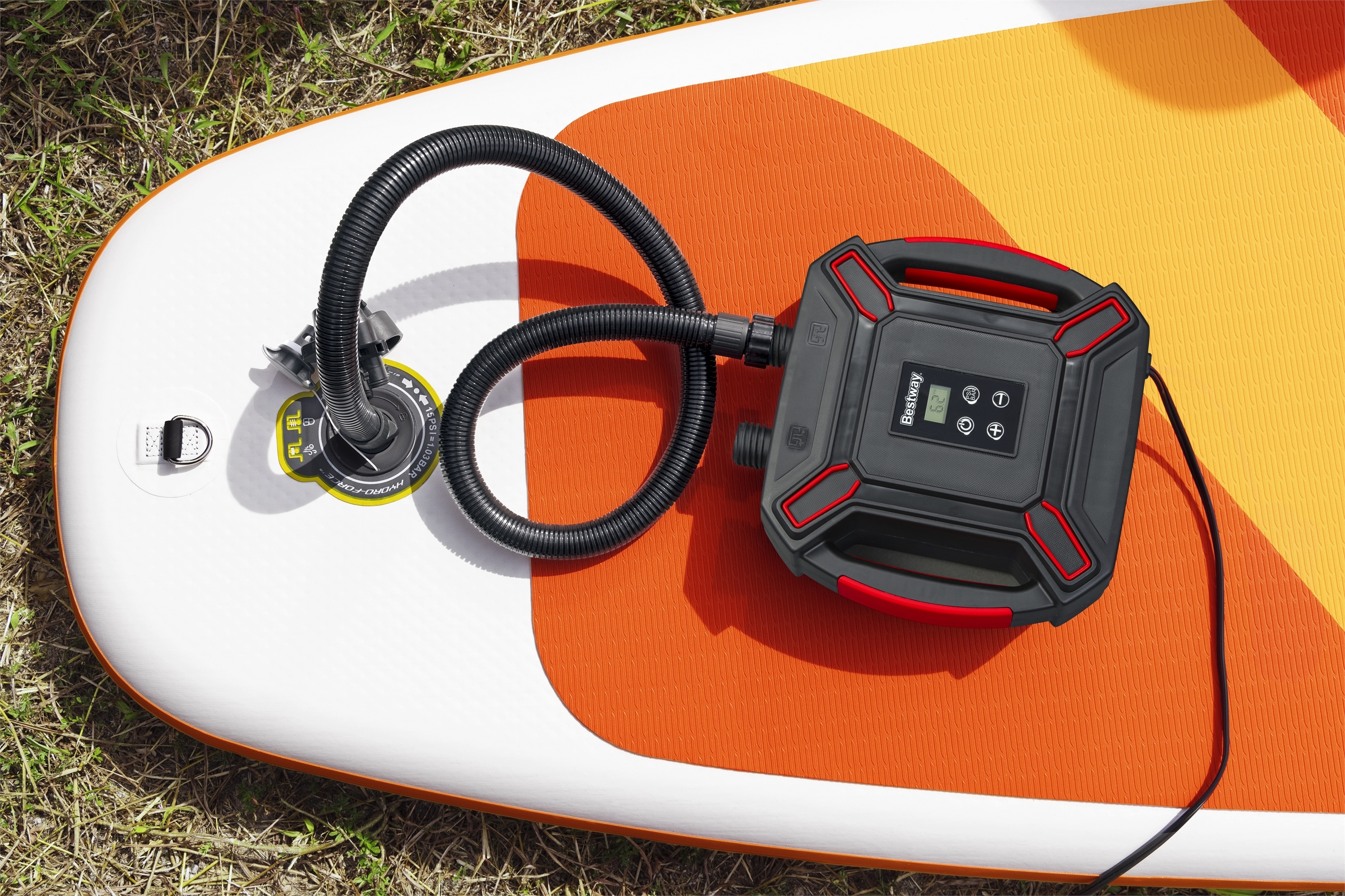 Pumpe elektrisch PowerGrip Sport 12V (16psi)