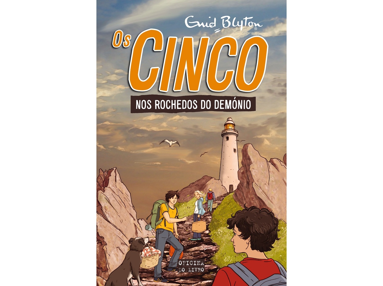 LIVRO OS CINCO N19 NOS ROCHEDOS DO DEMÓNIO