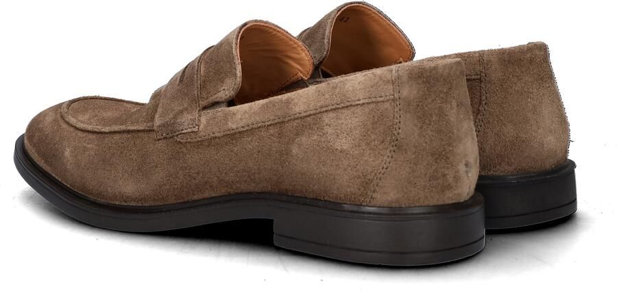 Nelson suède loafers taupe