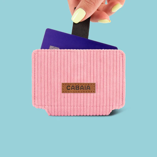 Porte-cartes Gold Coast rose