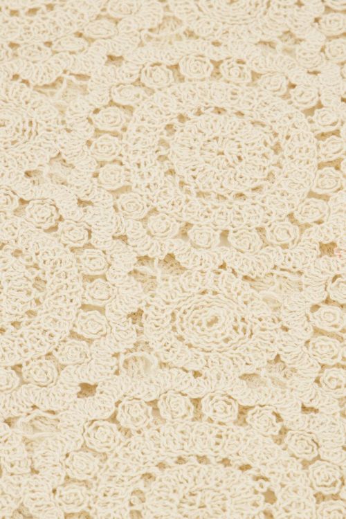 Beige gehaakte top