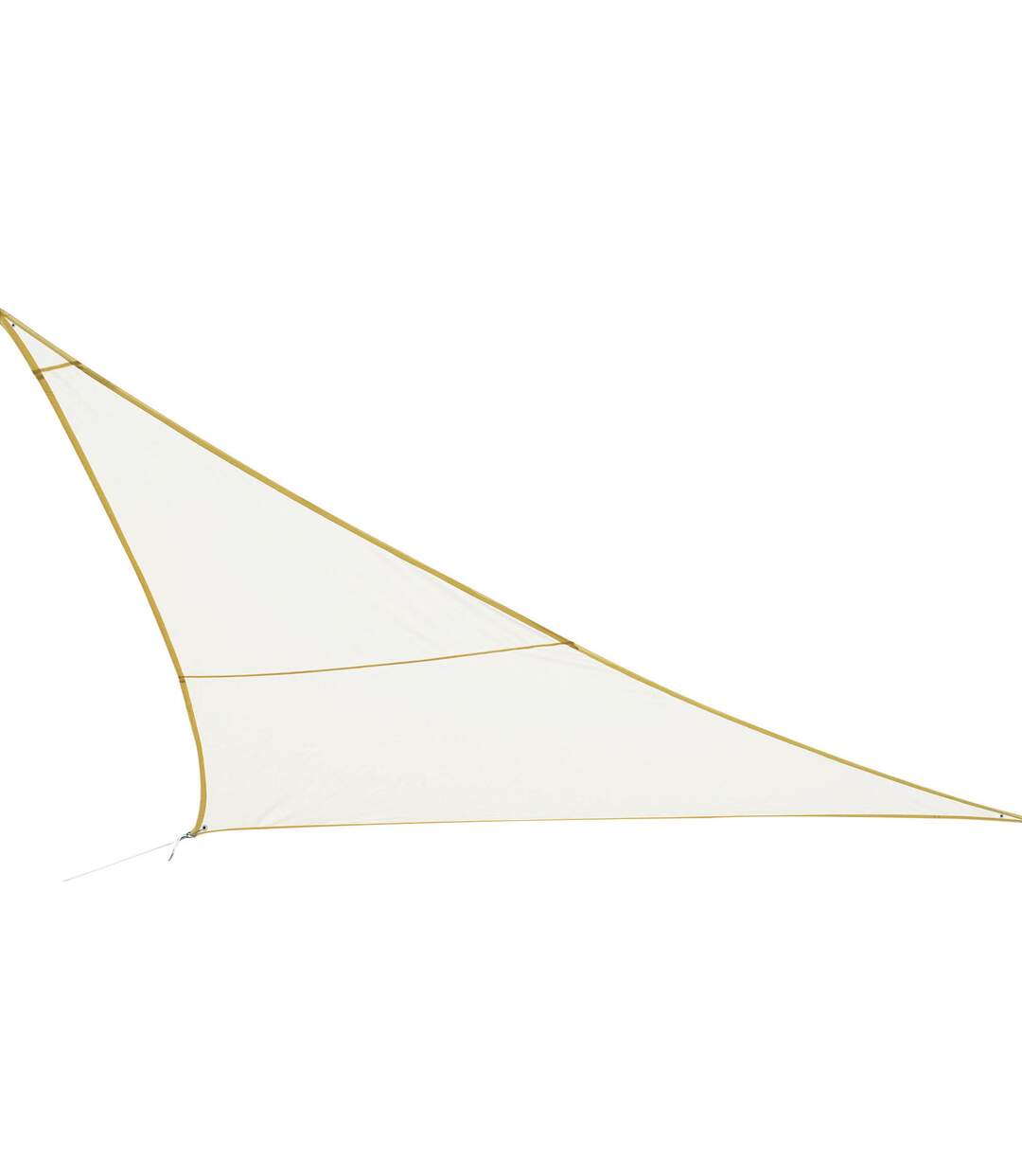 Voile d'ombrage triangulaire Curacao - 2 x 2 x 2 m - Blanc