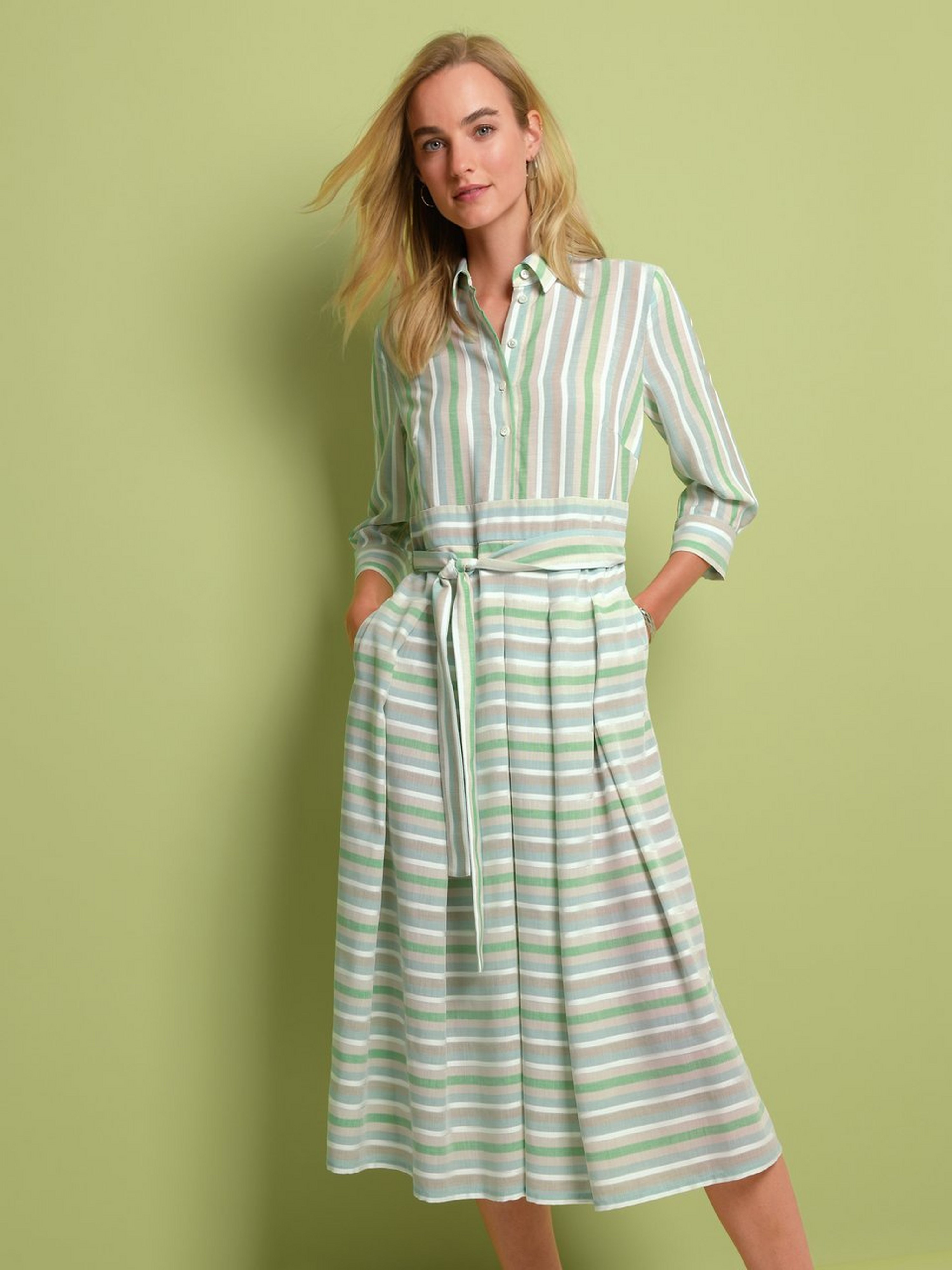 Kleid mit 3/4-Arm