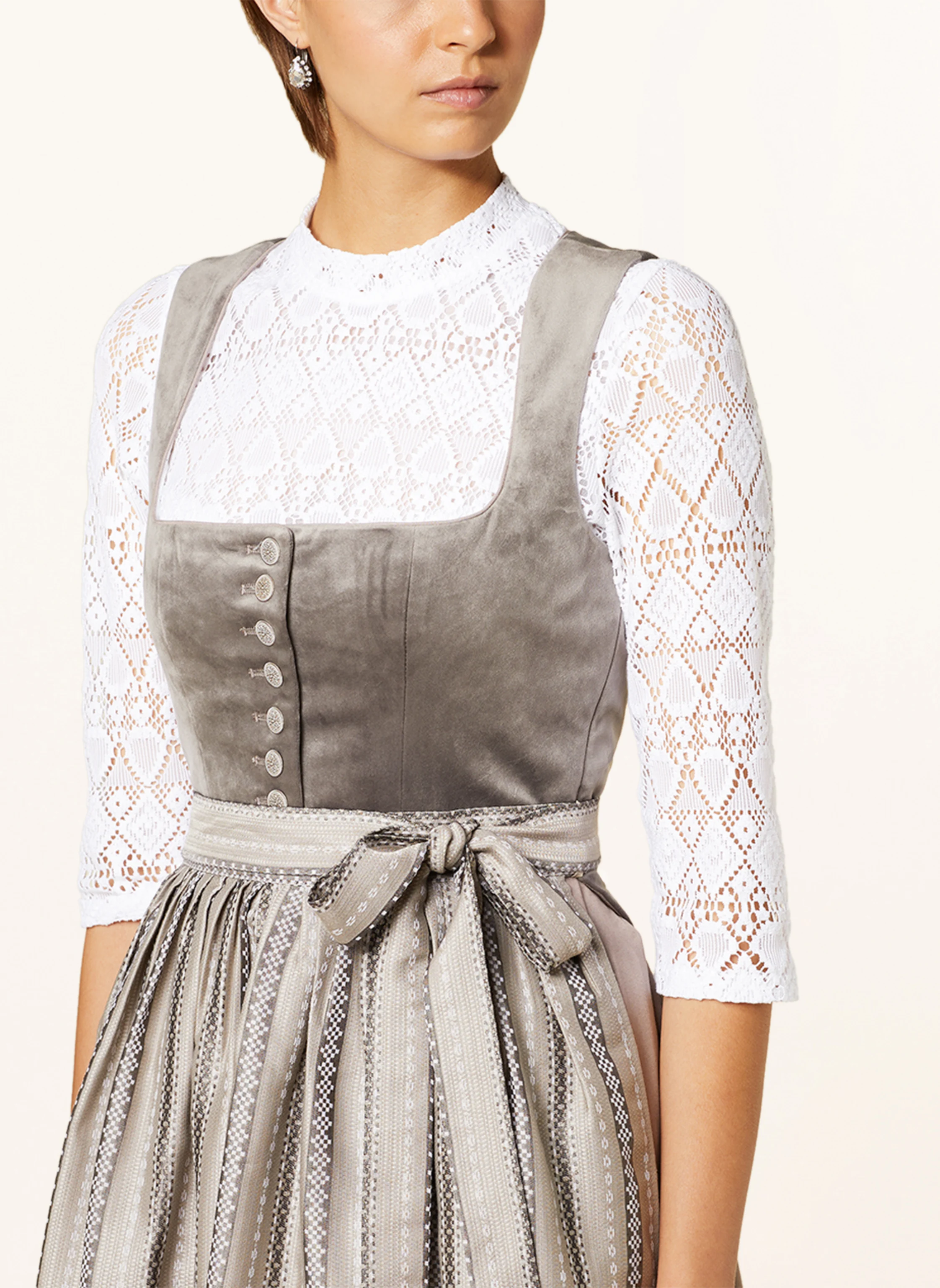 WALDORFF Dirndlbluse aus Spitze