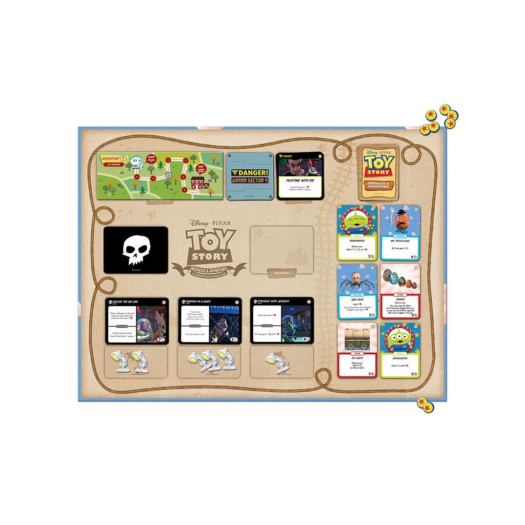 Toy Story - A Cooperative Deck Building Game