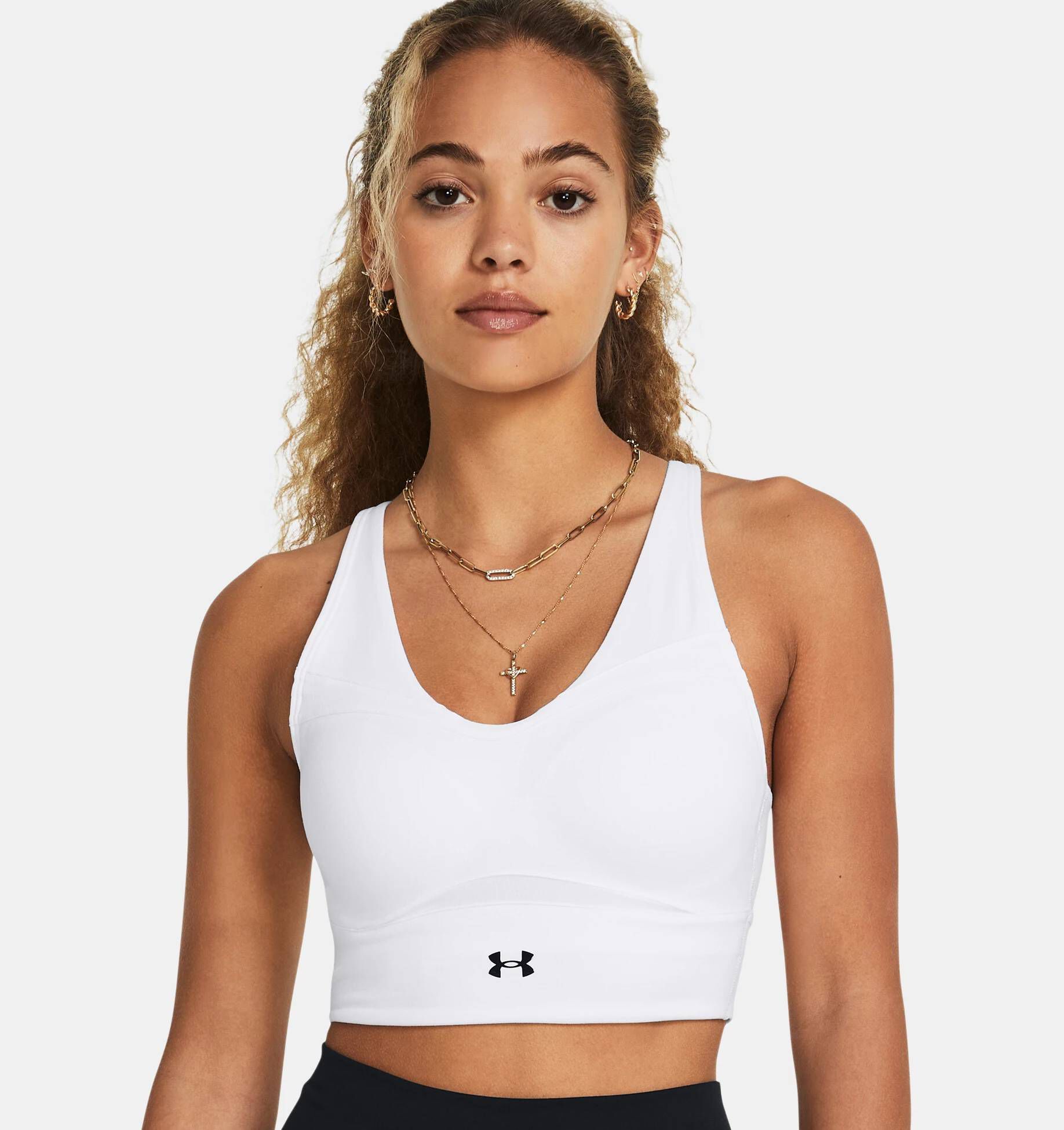 Under Armour| Damen Sport-BH SMARTFORM EVO MID LONGLINE CF