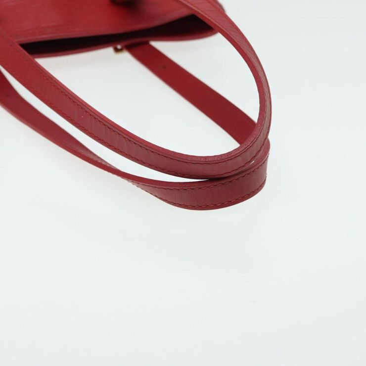 Louis Vuitton Vintage Louis Vuitton Bucket Bag Red