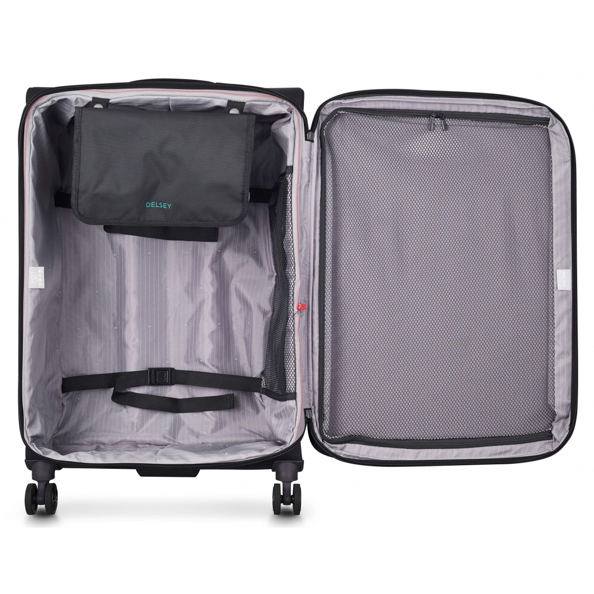 Delsey Grande valise souple extensible Delsey Helium DLX TSA 77.50cm