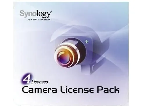 Synology Camera License Pack - Licens - 4 kameraer
