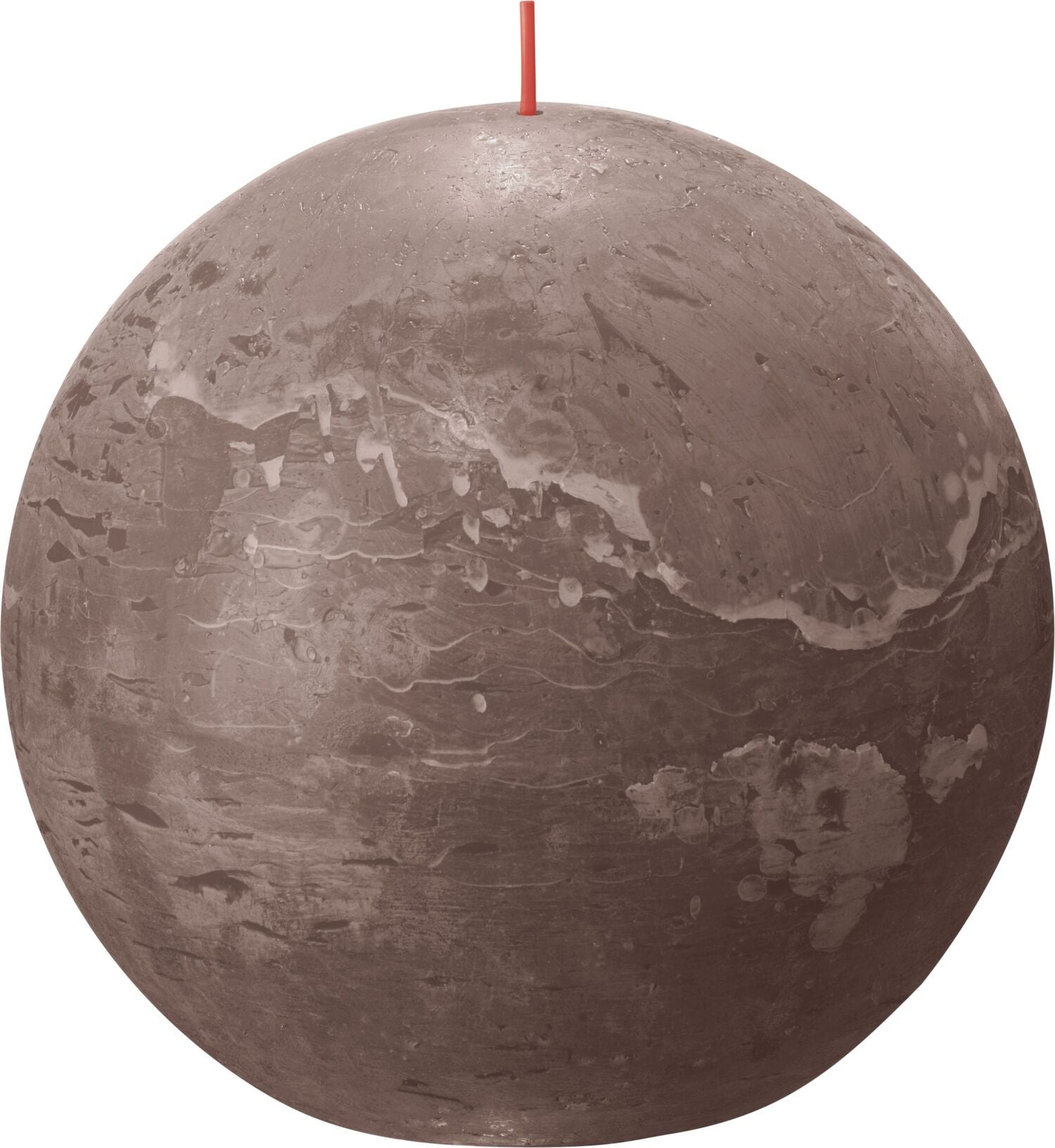 Bolsius bolkaars Rustiek Shine taupe 90 uur D 14,5 H 13,4 cm