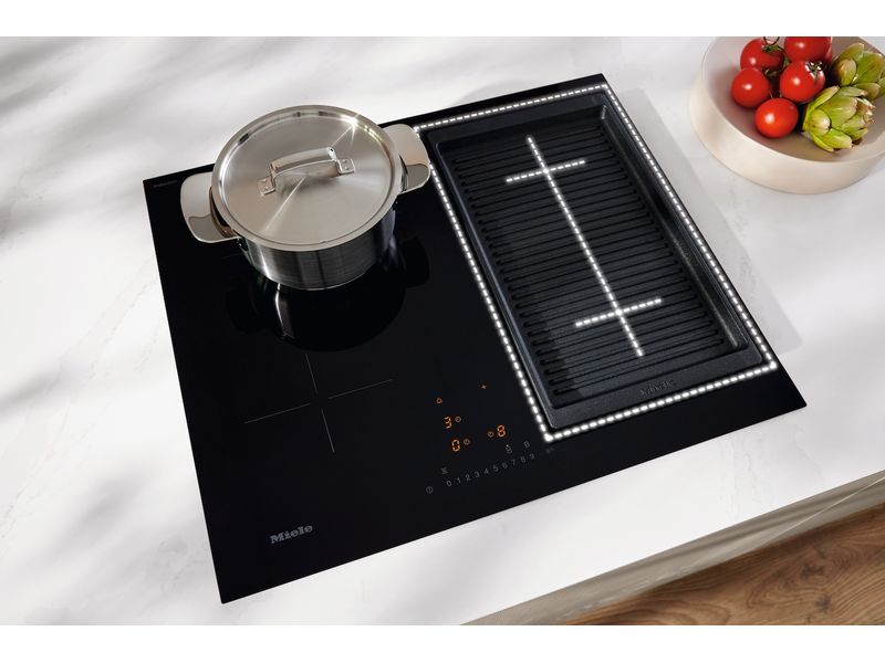 Miele Induktionskochfeld KM 7363 FL Herdunabhängiges Induktionskochfeld